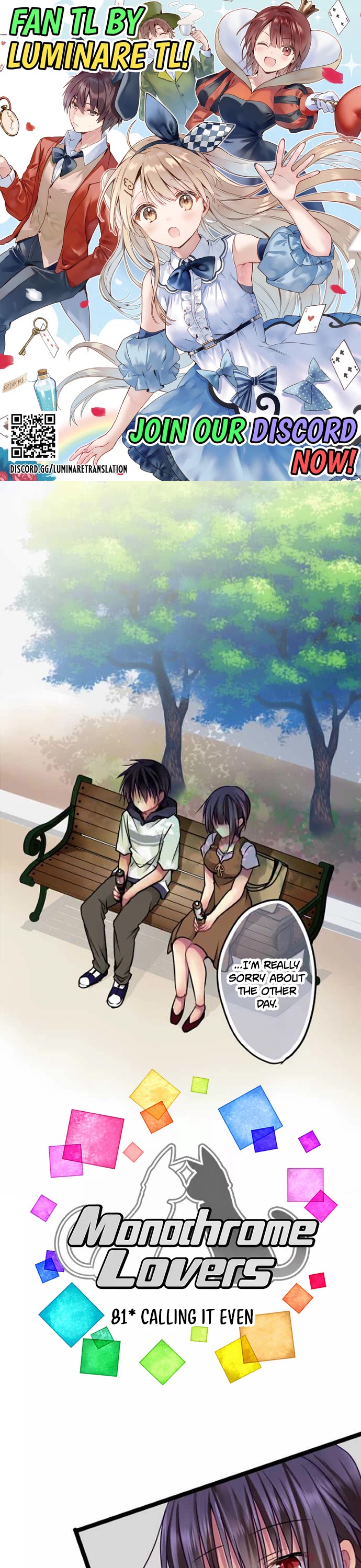 Monochrome Lovers Chapter 81 page 1 - Chapter 81