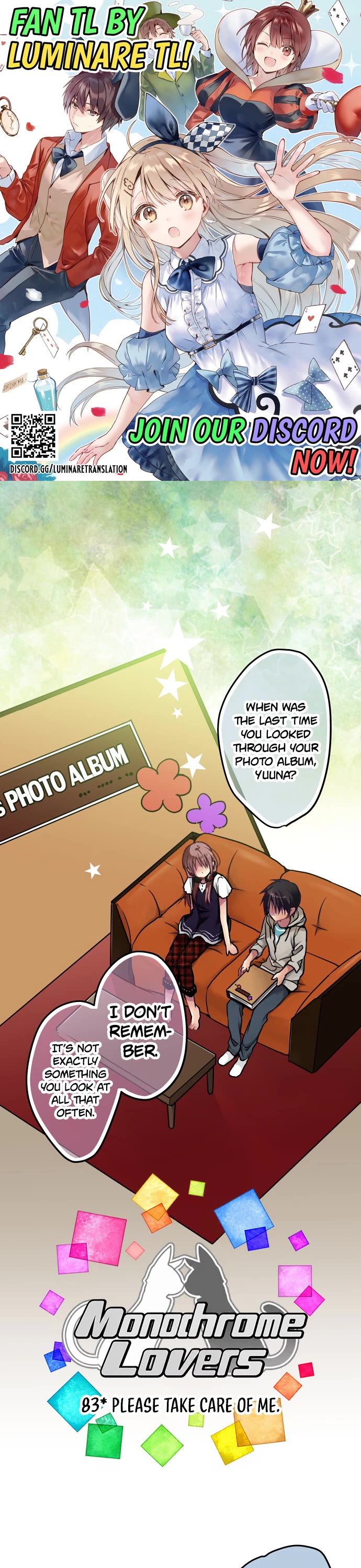 Monochrome Lovers Chapter 83 page 1 - Chapter 83