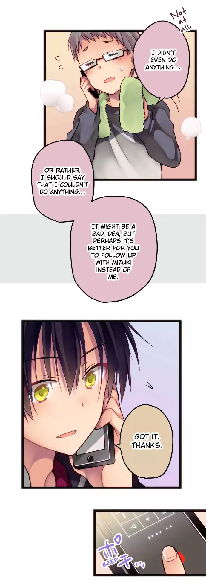 Monochrome Lovers Chapter 9 page 18 - Chapter 9: Frankly speaking?