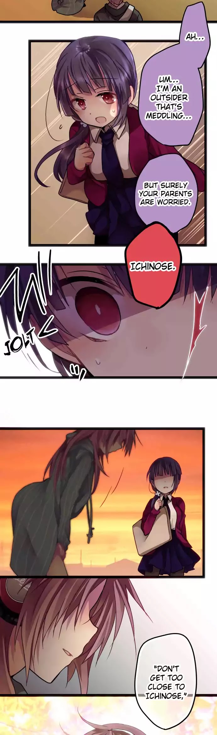 Monochrome Lovers Chapter 9 page 8 - Chapter 9: Frankly speaking?