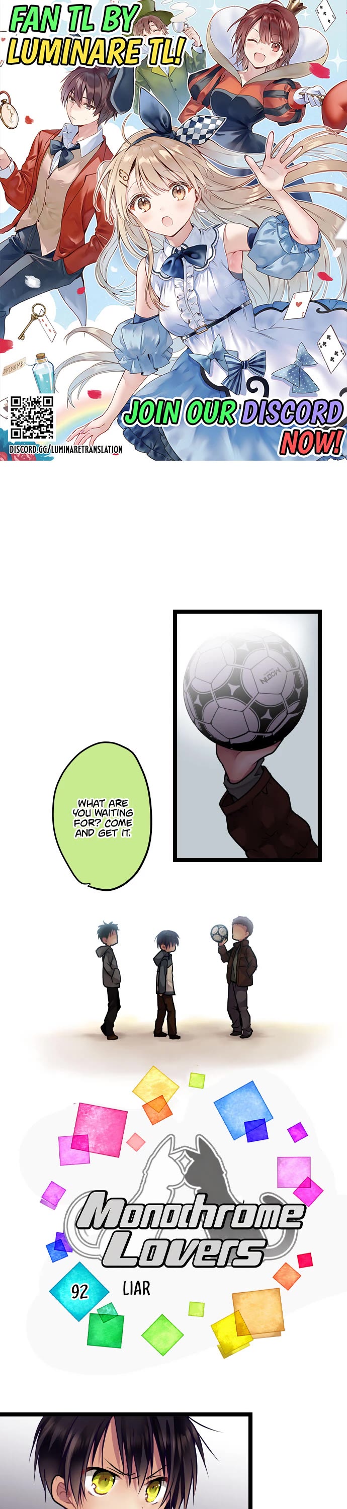Monochrome Lovers Chapter 92 page 1 - Chapter 92