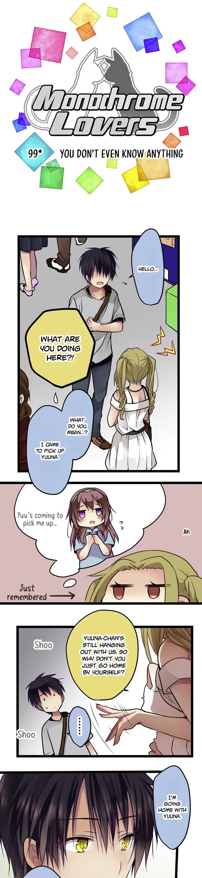 Monochrome Lovers Chapter 99 page 2 - Chapter 99