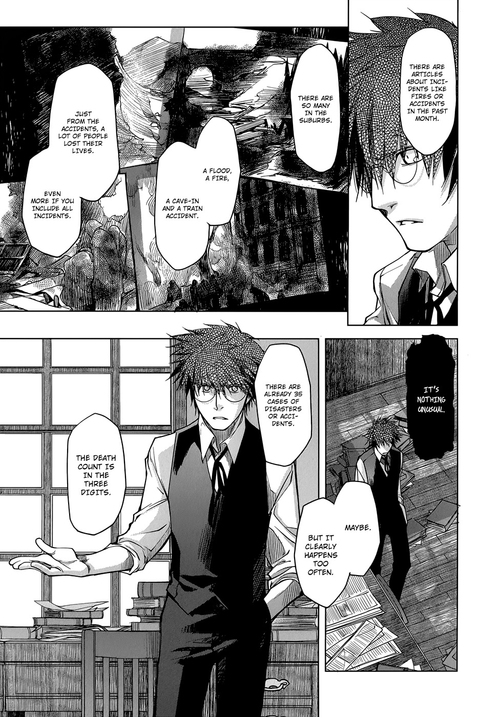 Monochrome Myst Chapter 10 page 14 - Chapter 10: Reunion