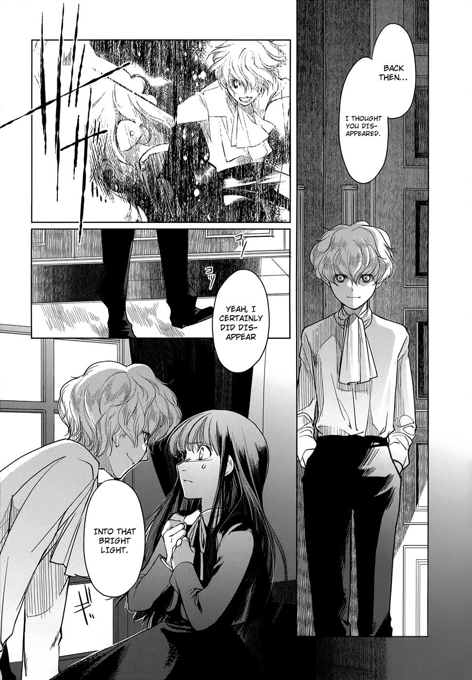 Monochrome Myst Chapter 11 page 12 - Chapter 11: Rain