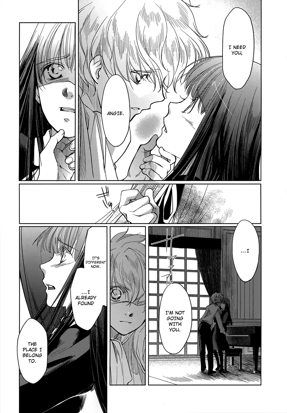 Monochrome Myst Chapter 11 page 14 - Chapter 11: Rain