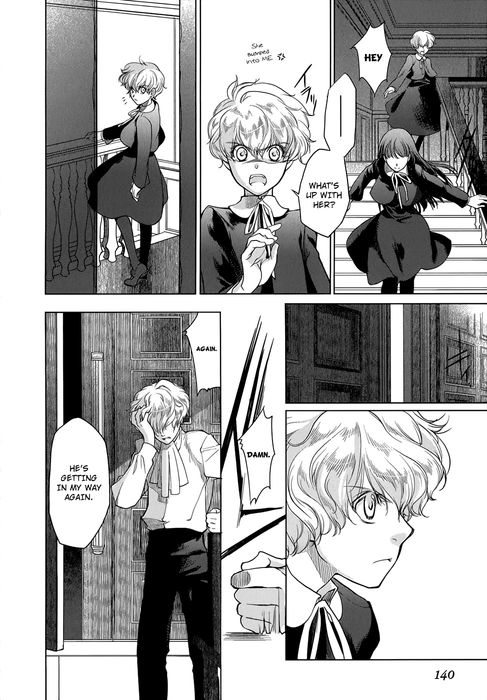 Monochrome Myst Chapter 11 page 19 - Chapter 11: Rain