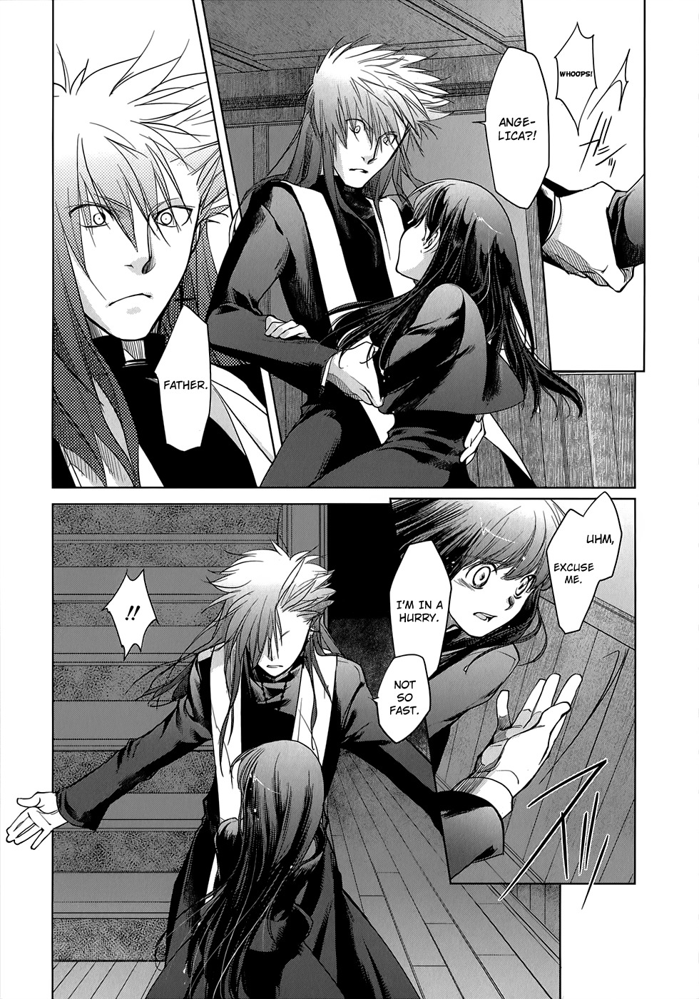 Monochrome Myst Chapter 11 page 22 - Chapter 11: Rain