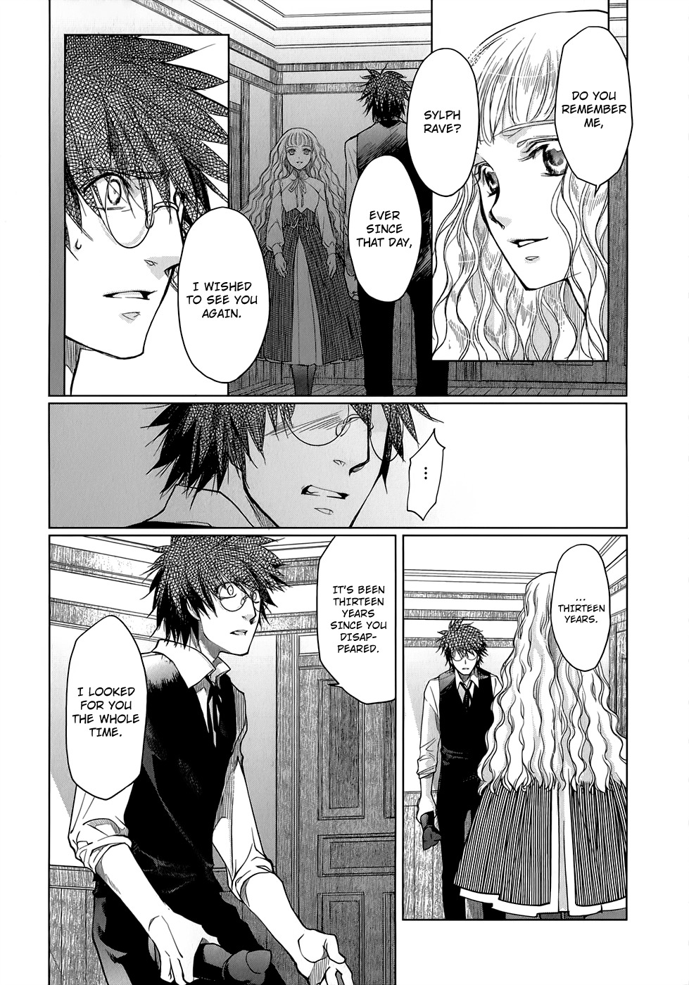 Monochrome Myst Chapter 11 page 4 - Chapter 11: Rain