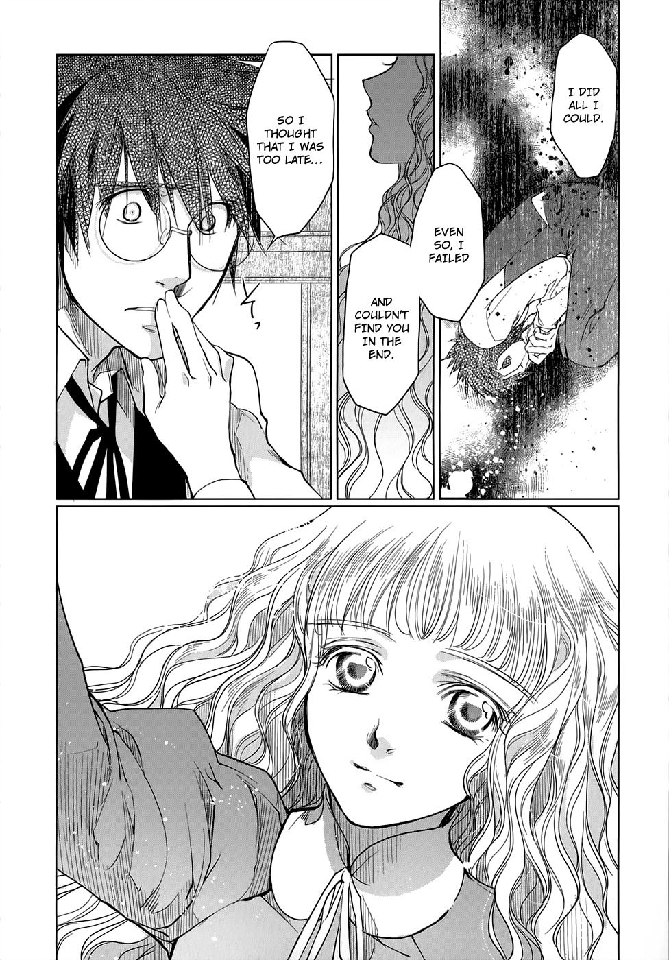 Monochrome Myst Chapter 11 page 5 - Chapter 11: Rain