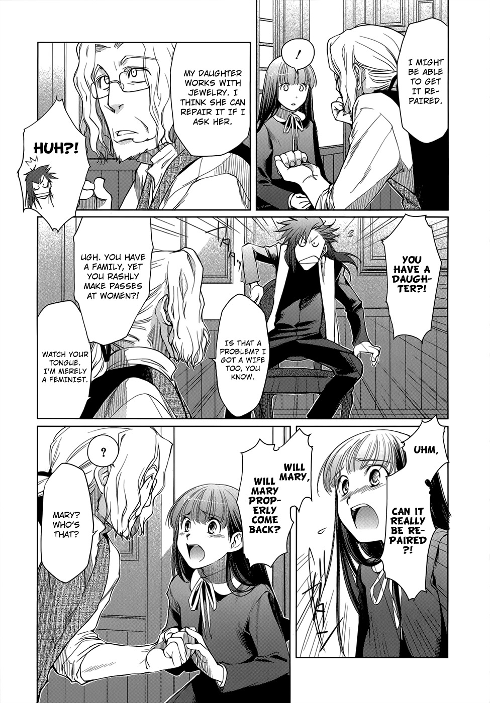 Monochrome Myst Chapter 12 page 10 - Chapter 12: Maria