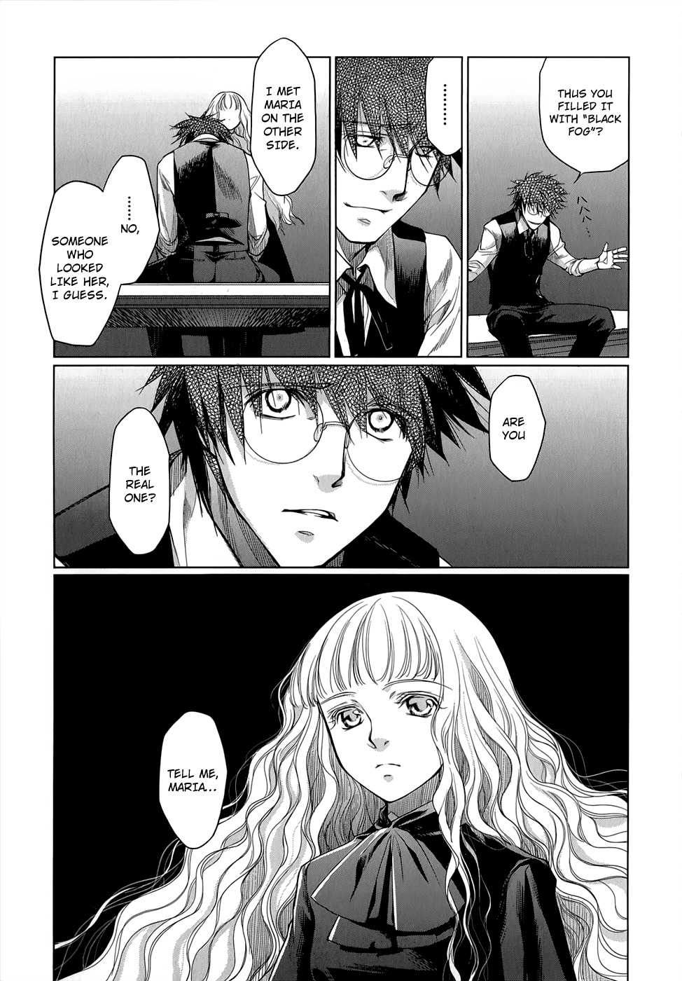 Monochrome Myst Chapter 12 page 14 - Chapter 12: Maria