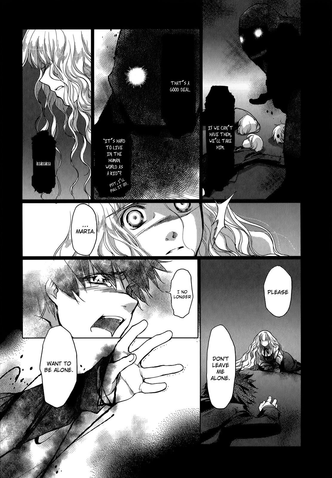 Monochrome Myst Chapter 13 page 12 - Chapter 13: What Was Lost