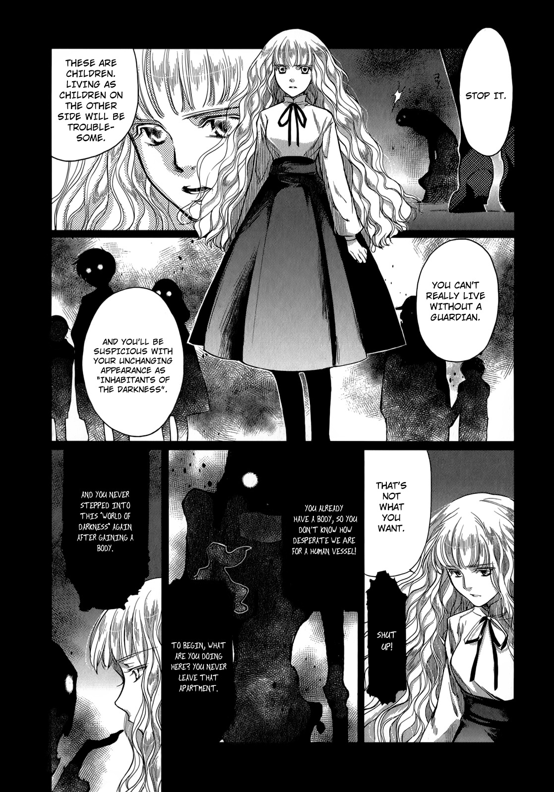 Monochrome Myst Chapter 13 page 7 - Chapter 13: What Was Lost