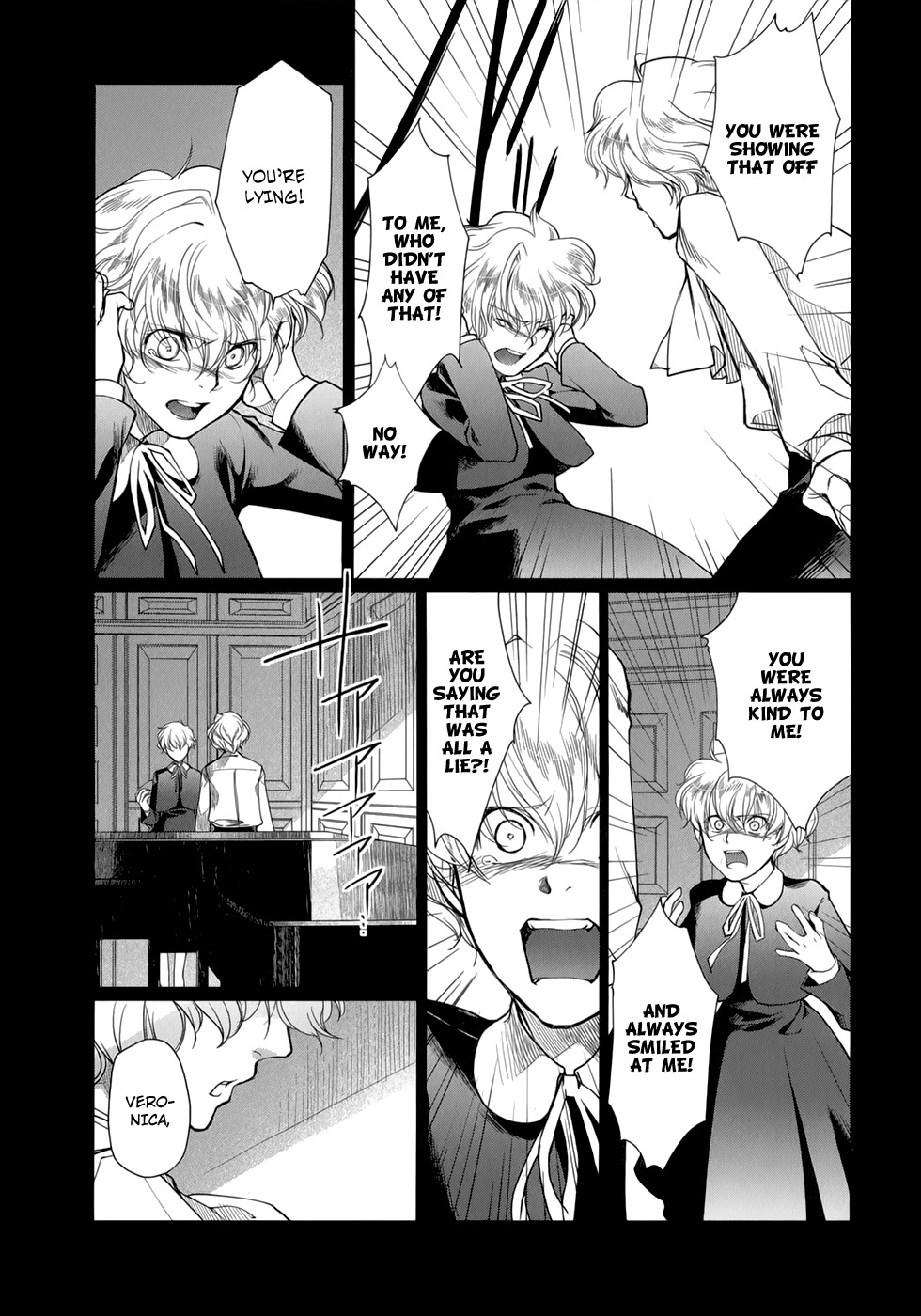 Monochrome Myst Chapter 15 page 11 - Chapter 15: Rejection