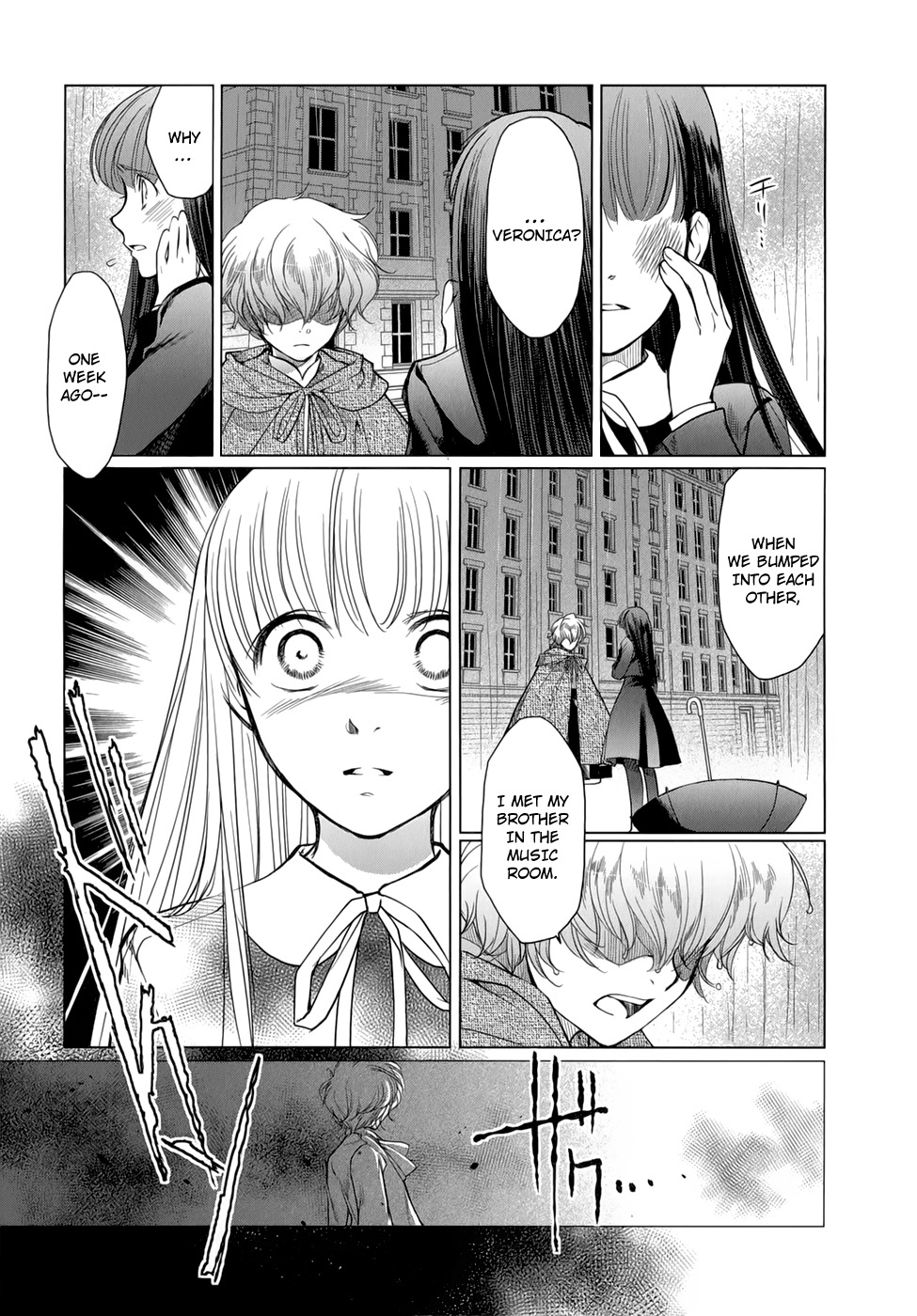 Monochrome Myst Chapter 15 page 4 - Chapter 15: Rejection