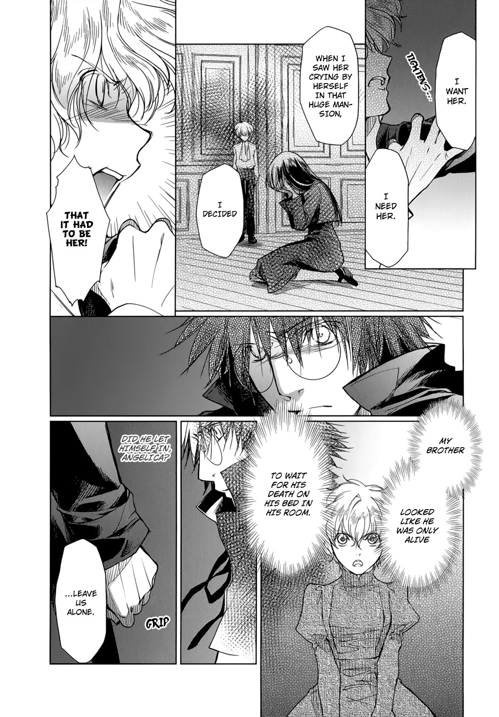 Monochrome Myst Chapter 19 page 17 - Chapter 19: End of Dream