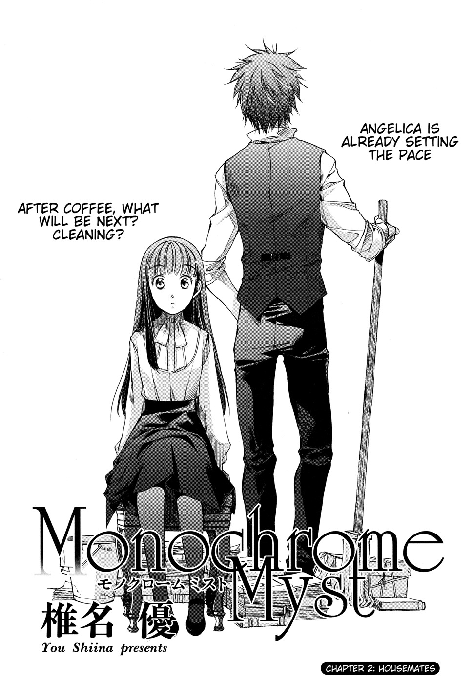 Monochrome Myst Chapter 2 page 3 - Chapter 2: Housemates