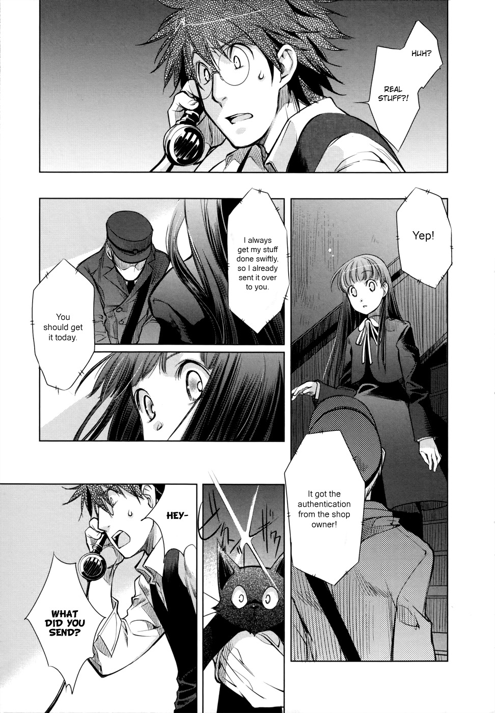 Monochrome Myst Chapter 3 page 18 - Chapter 3: Bad Will