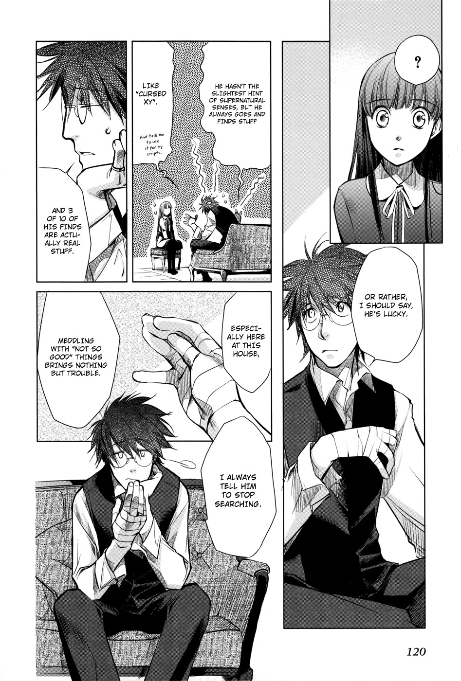 Monochrome Myst Chapter 3 page 33 - Chapter 3: Bad Will