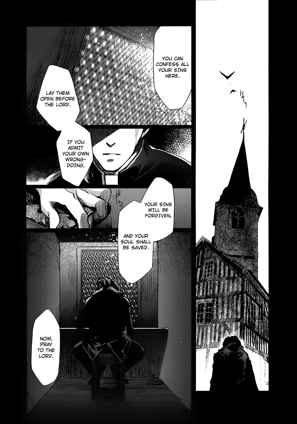 Monochrome Myst Chapter 4 page 2 - Chapter 4: A Curious Soul