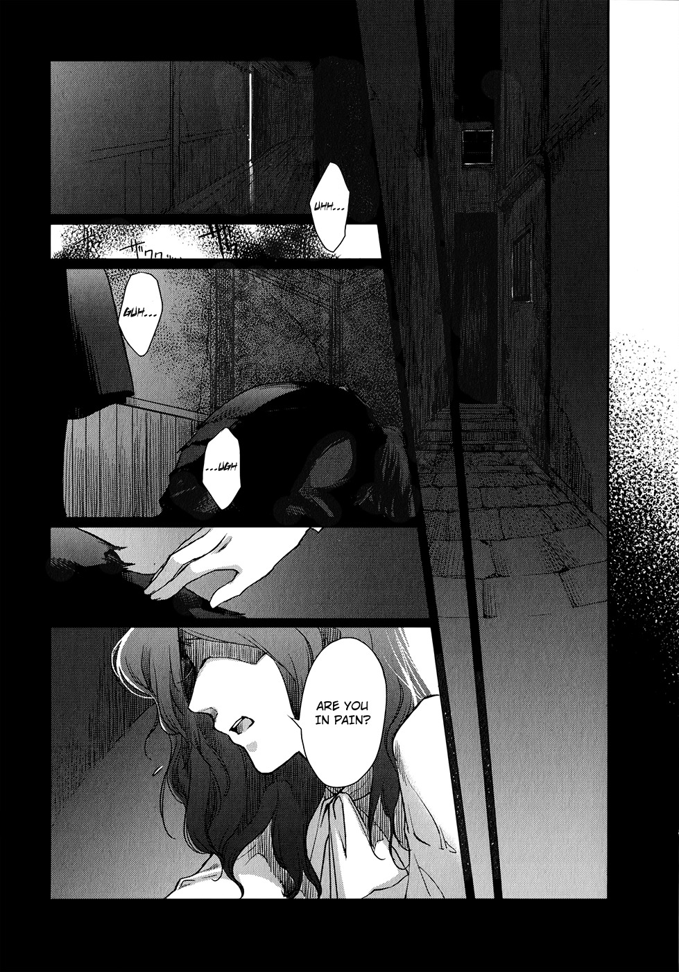 Monochrome Myst Chapter 4 page 22 - Chapter 4: A Curious Soul