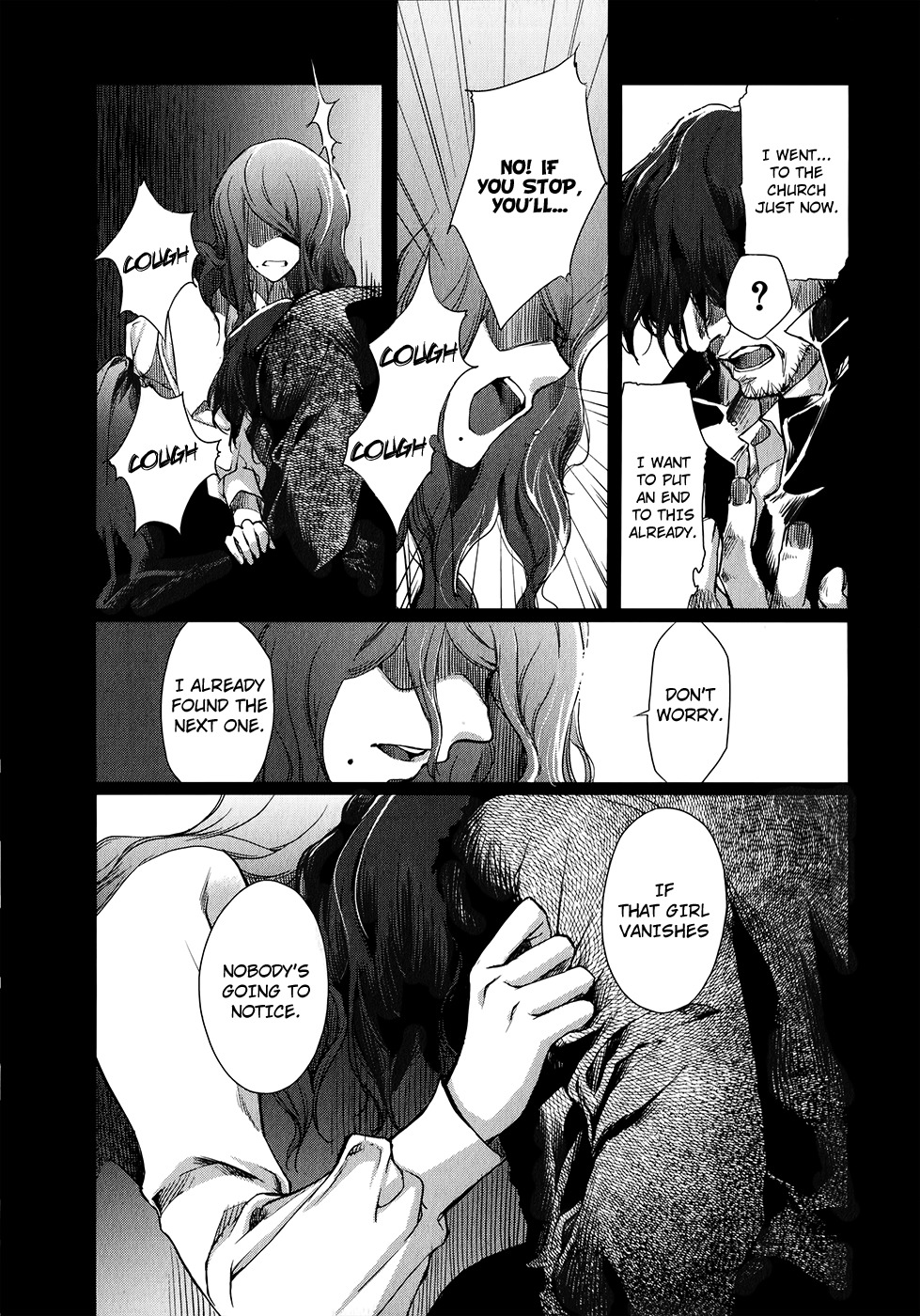Monochrome Myst Chapter 4 page 23 - Chapter 4: A Curious Soul