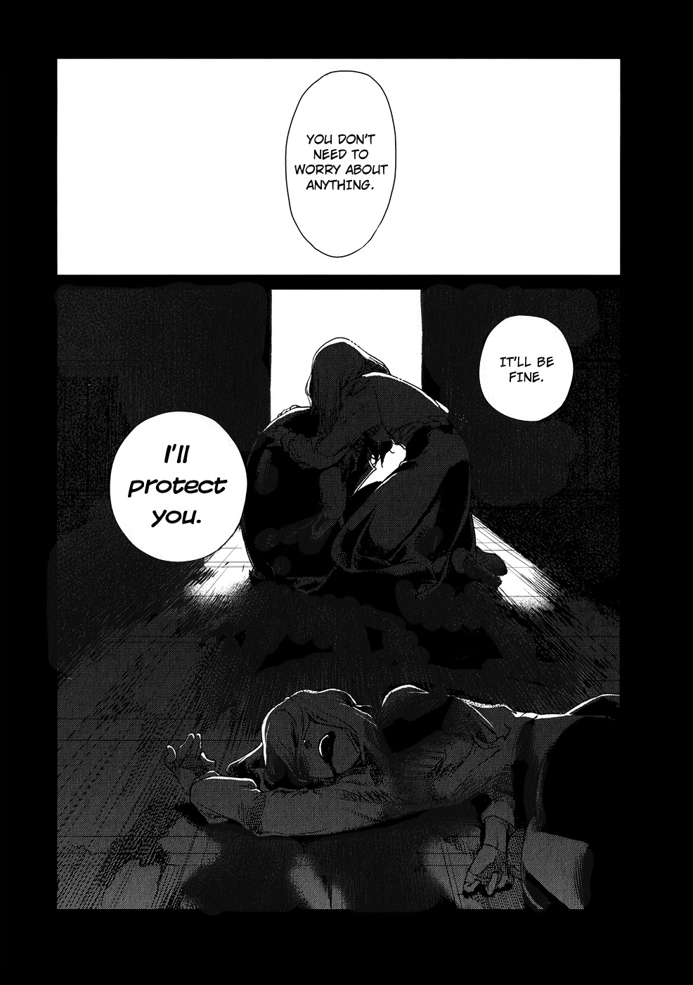 Monochrome Myst Chapter 4 page 24 - Chapter 4: A Curious Soul