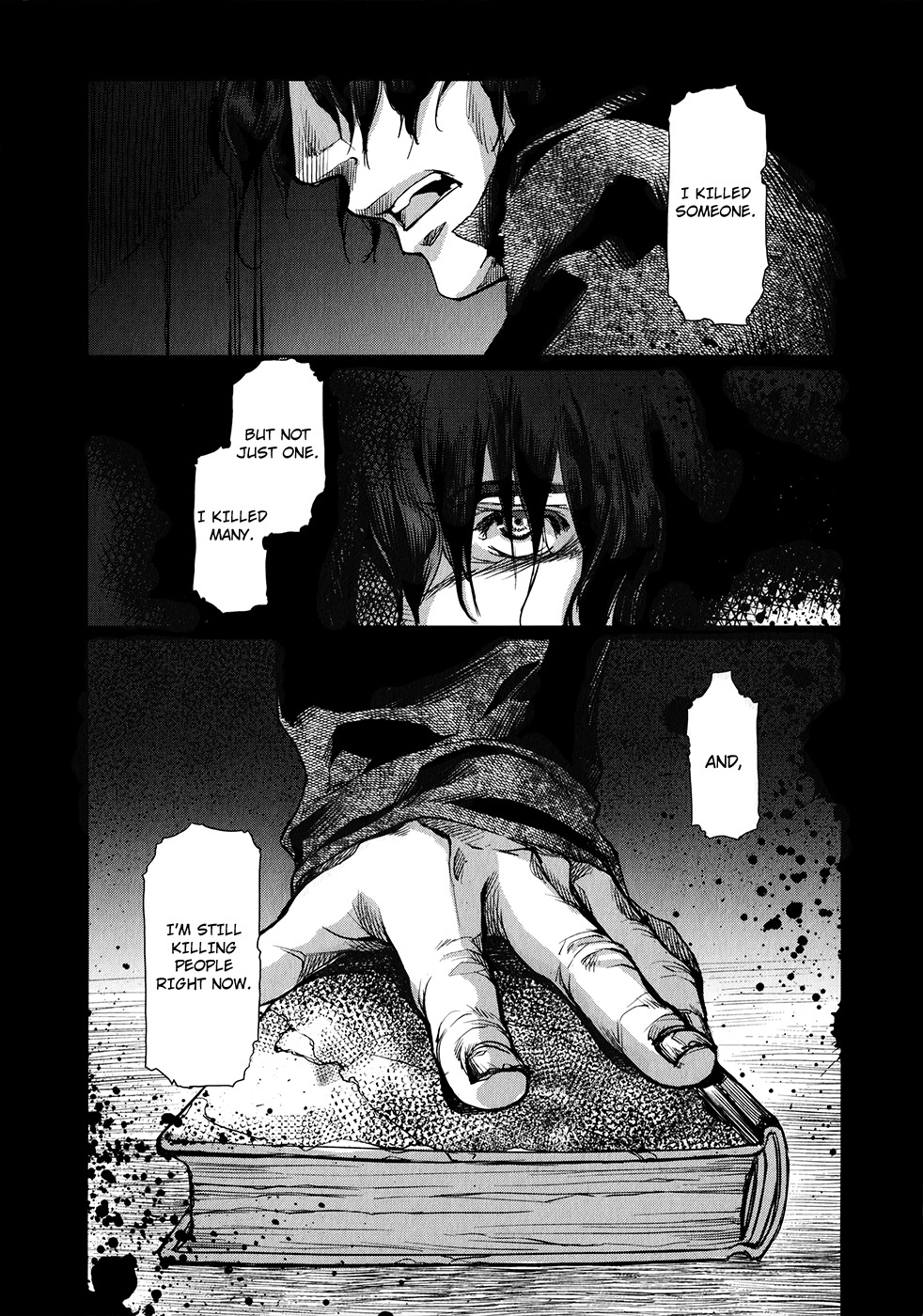 Monochrome Myst Chapter 4 page 3 - Chapter 4: A Curious Soul