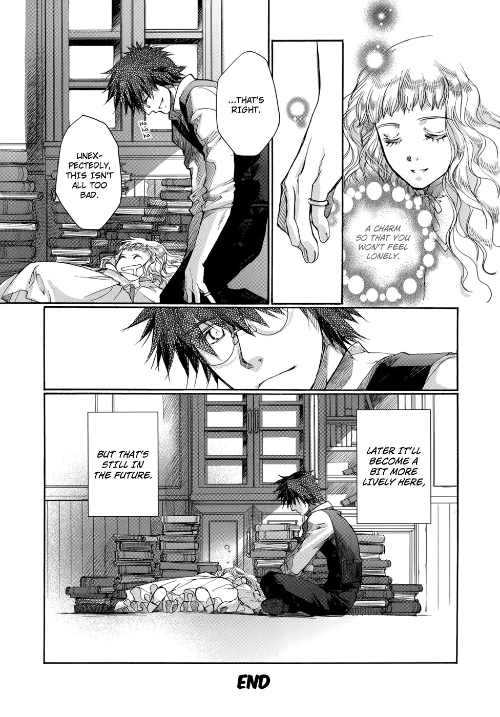 Monochrome Myst Chapter 5.5 page 18 - Chapter 5.5: You, Me and the Ring
