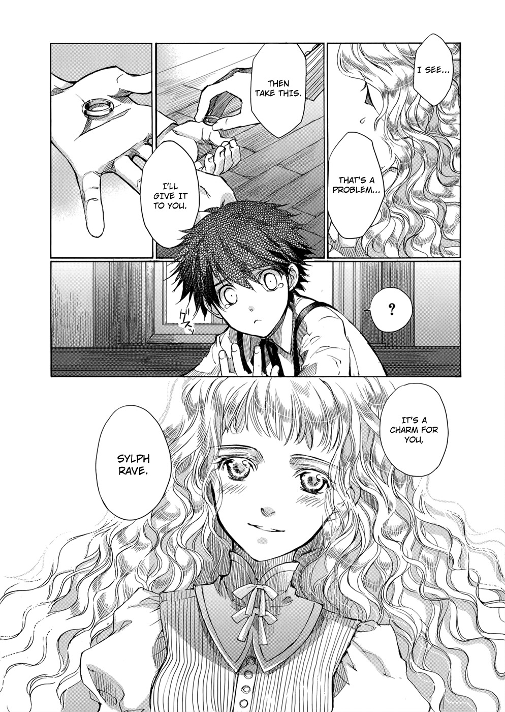 Monochrome Myst Chapter 5.5 page 5 - Chapter 5.5: You, Me and the Ring