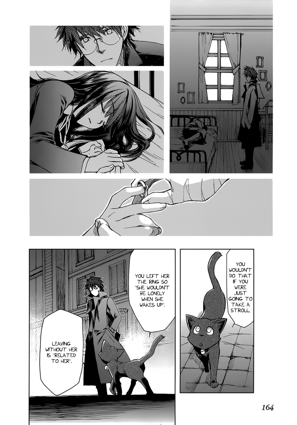 Monochrome Myst Chapter 5 page 13 - Chapter 5: The Voice That Does Not Reach