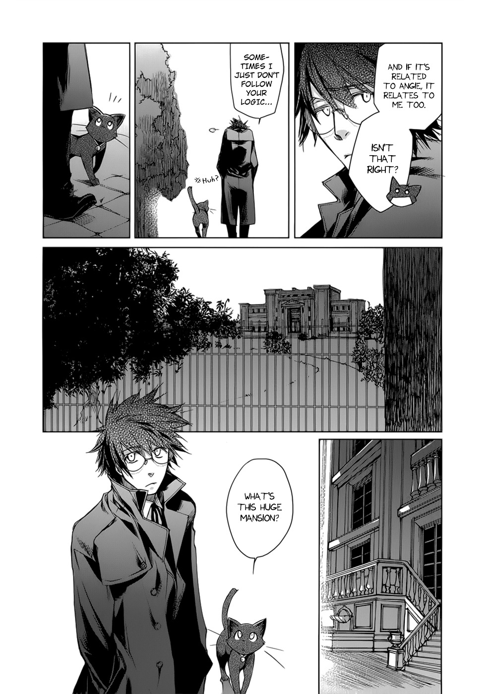 Monochrome Myst Chapter 5 page 14 - Chapter 5: The Voice That Does Not Reach