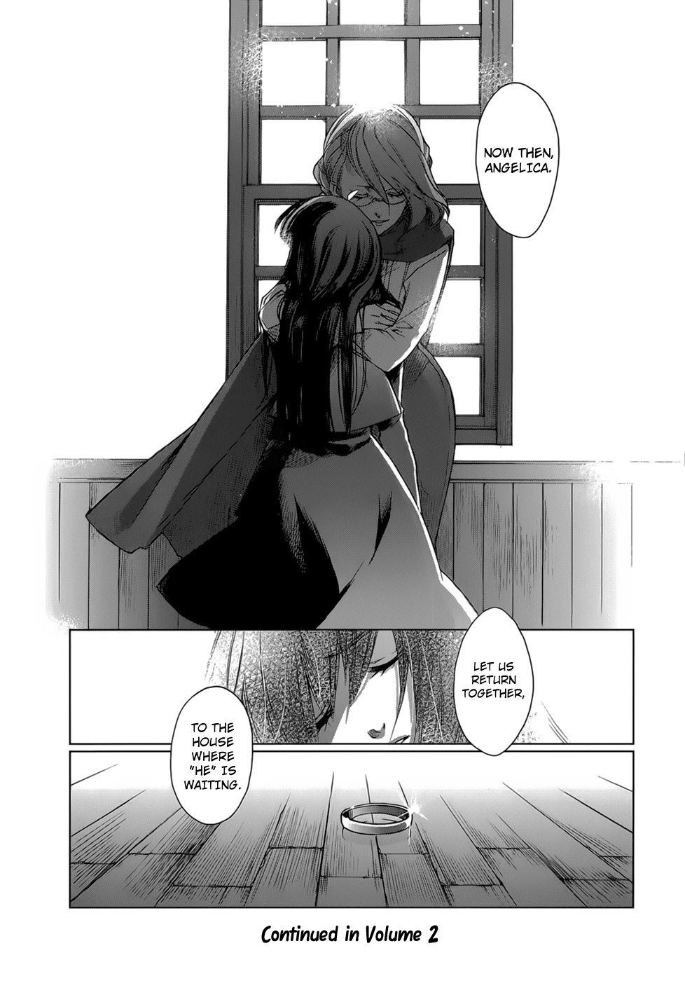 Monochrome Myst Chapter 5 page 25 - Chapter 5: The Voice That Does Not Reach