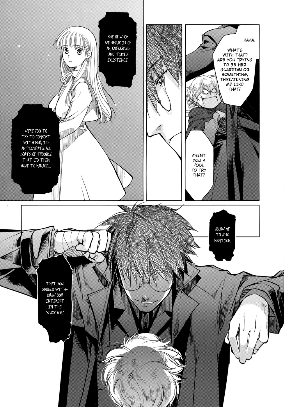 Monochrome Myst Chapter 7 page 4 - Chapter 7: Savior