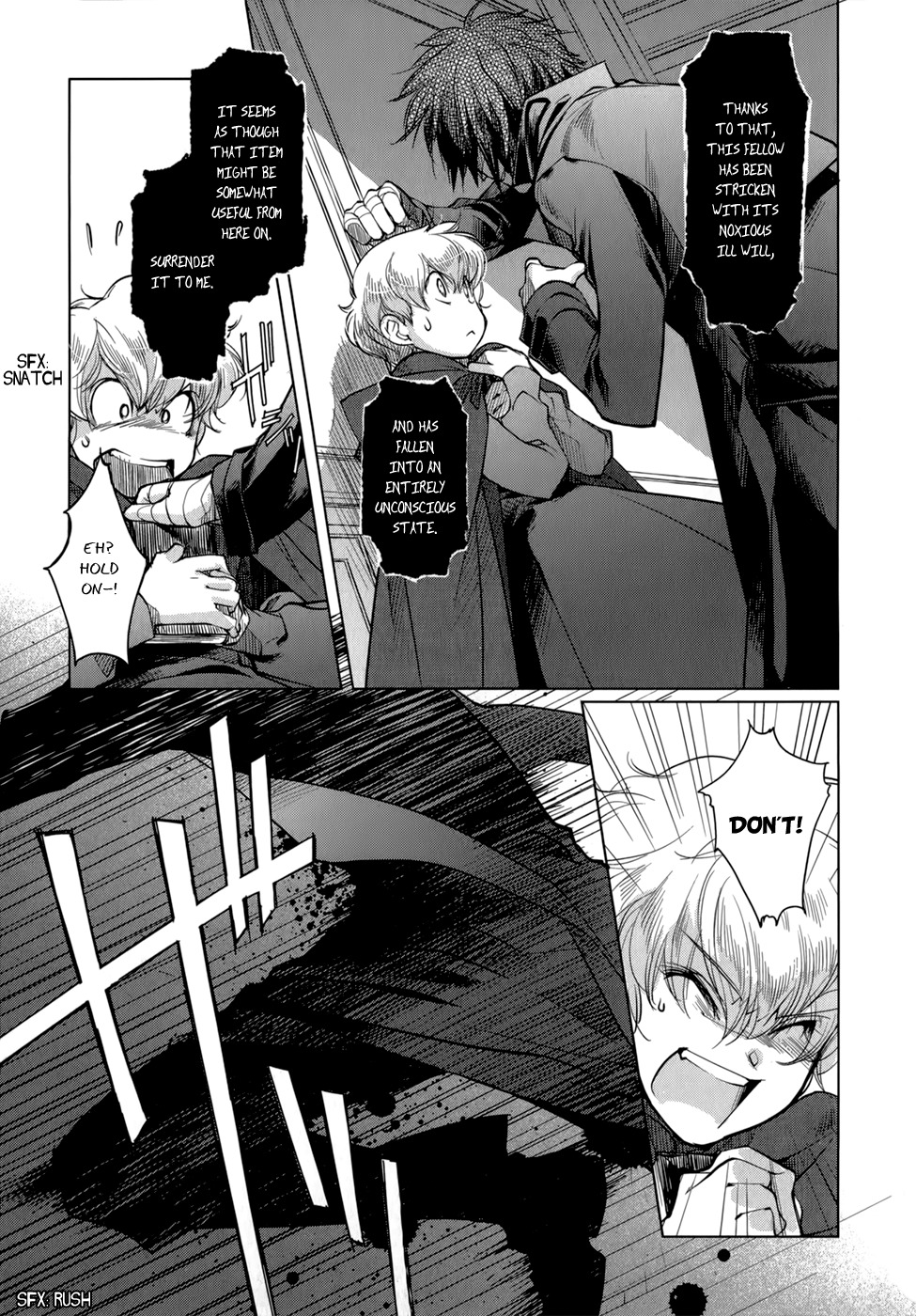 Monochrome Myst Chapter 7 page 6 - Chapter 7: Savior