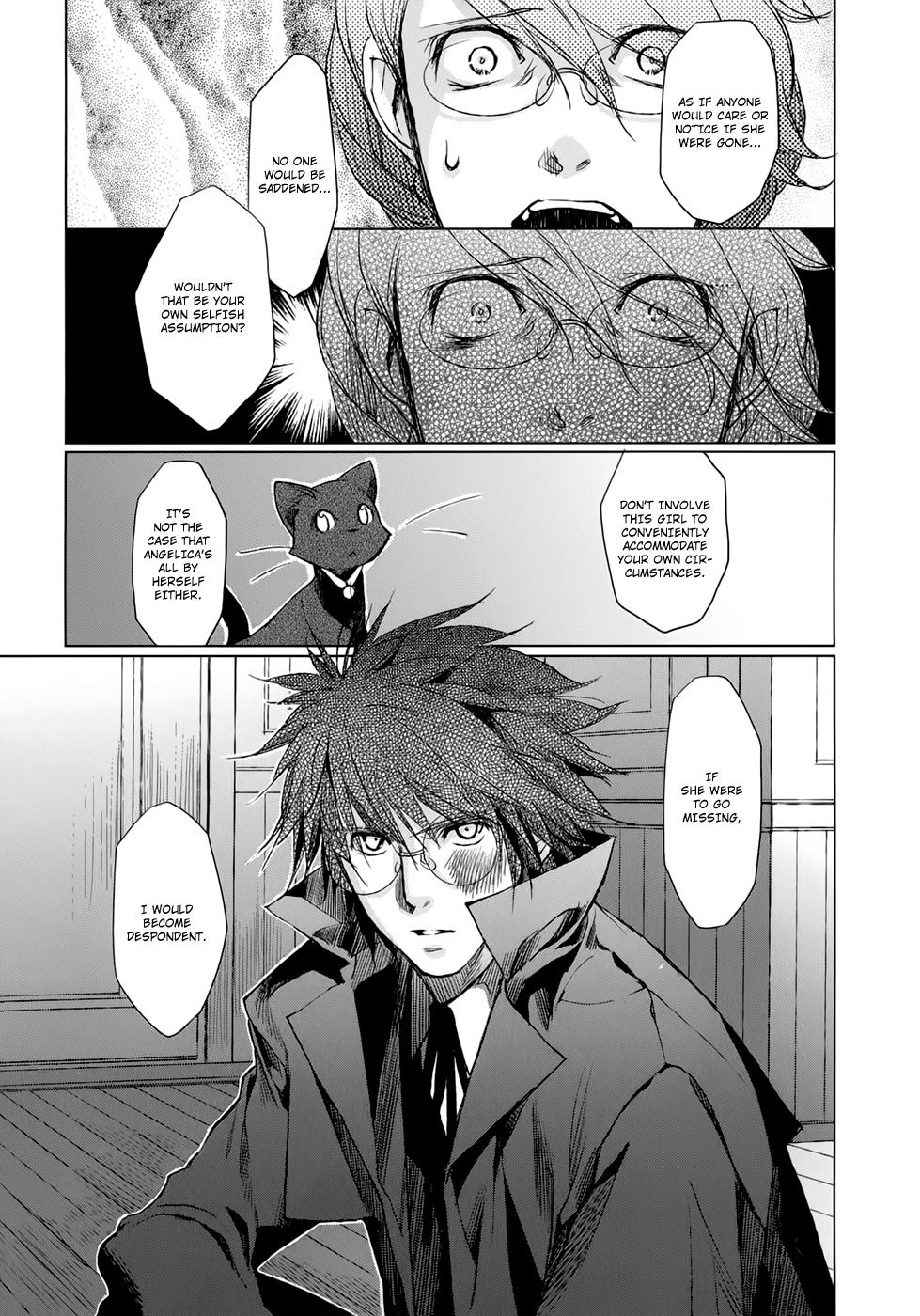 Monochrome Myst Chapter 8 page 12 - Chapter 8: Ending Time