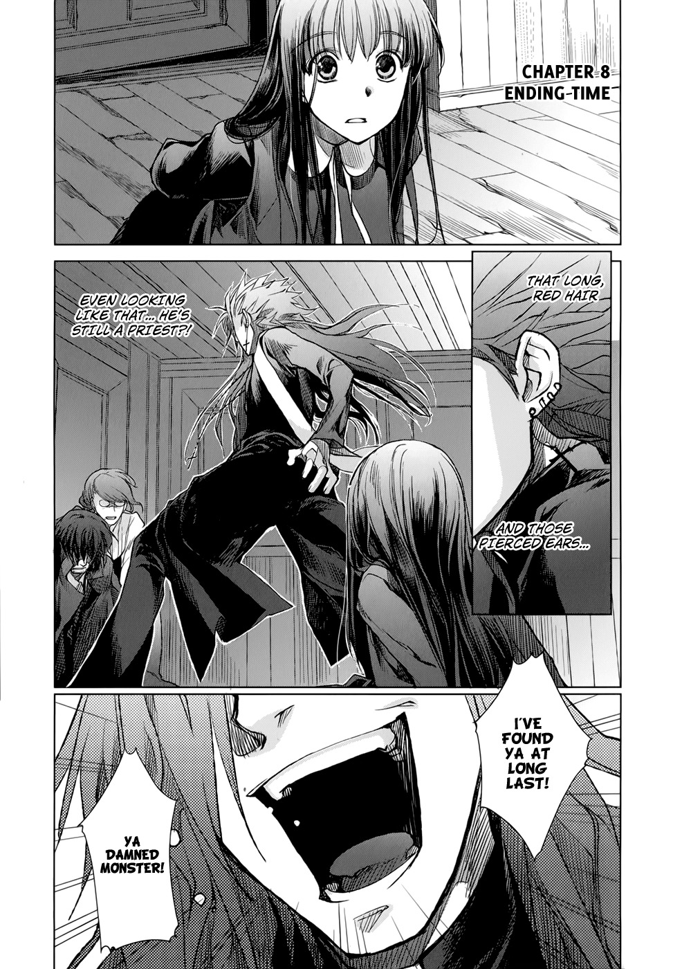 Monochrome Myst Chapter 8 page 2 - Chapter 8: Ending Time