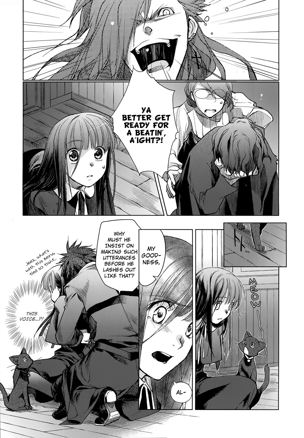 Monochrome Myst Chapter 8 page 4 - Chapter 8: Ending Time