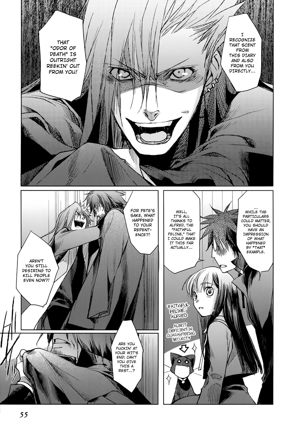 Monochrome Myst Chapter 8 page 8 - Chapter 8: Ending Time