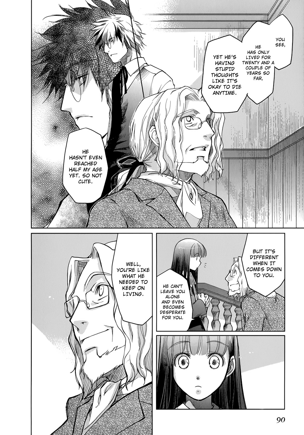 Monochrome Myst Chapter 9 page 19 - Chapter 9: Think of and Be Thought of