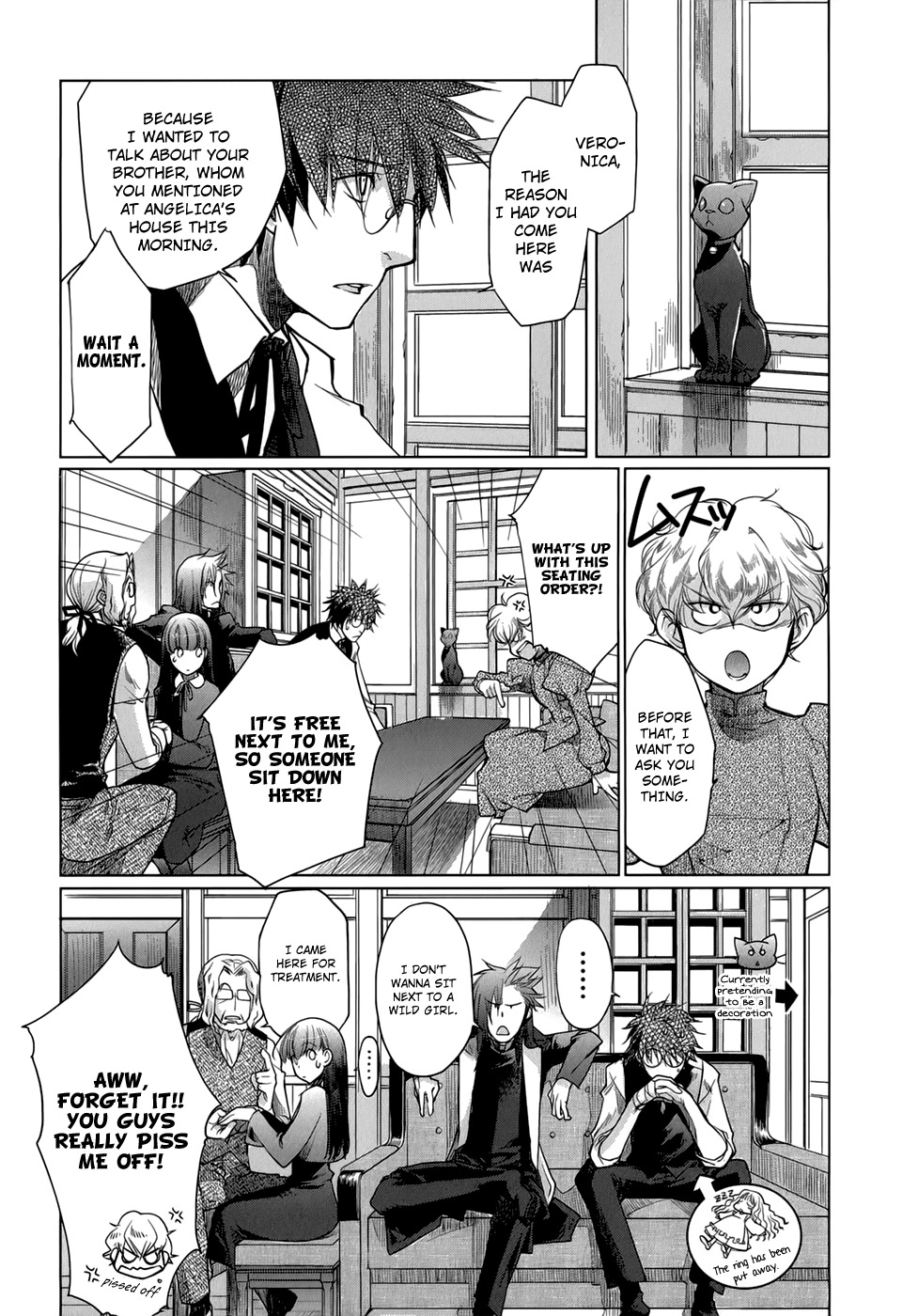 Monochrome Myst Chapter 9 page 2 - Chapter 9: Think of and Be Thought of
