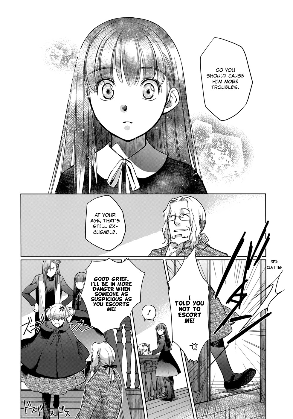 Monochrome Myst Chapter 9 page 20 - Chapter 9: Think of and Be Thought of