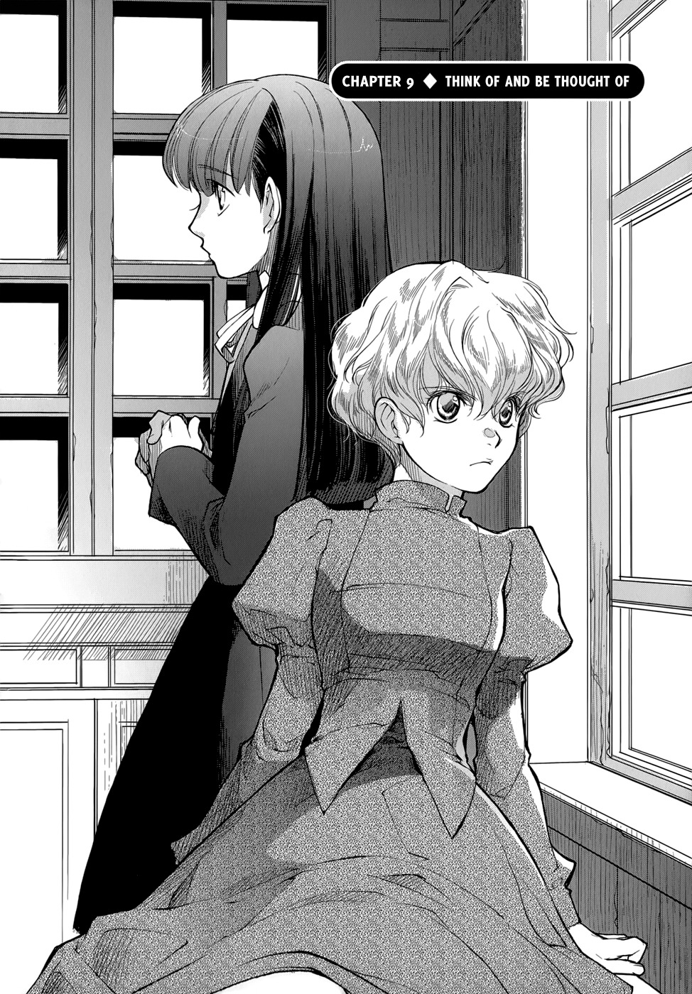 Monochrome Myst Chapter 9 page 3 - Chapter 9: Think of and Be Thought of