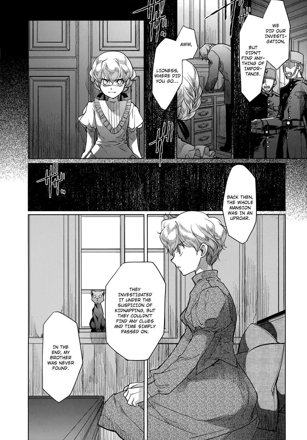 Monochrome Myst Chapter 9 page 9 - Chapter 9: Think of and Be Thought of