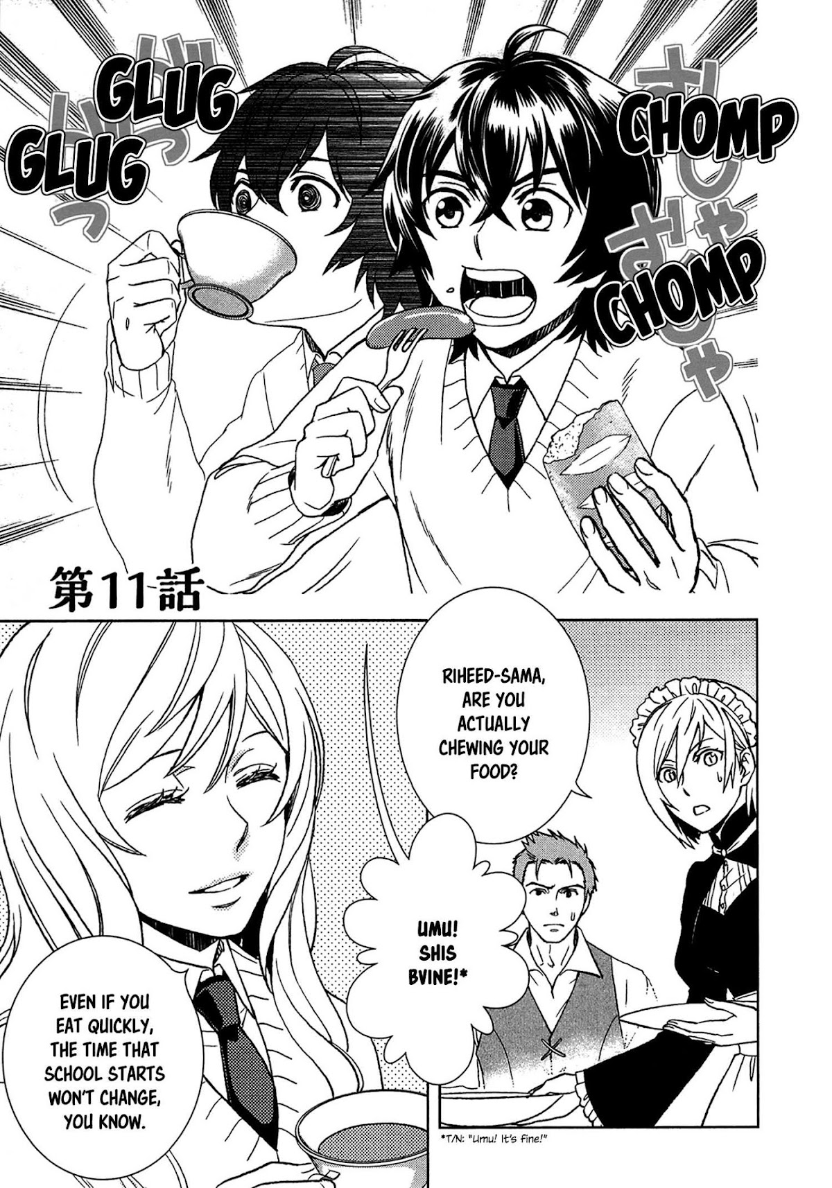 Monogatari no Naka no Hito Chapter 11 page 1 - Chapter 11: Chapter 11