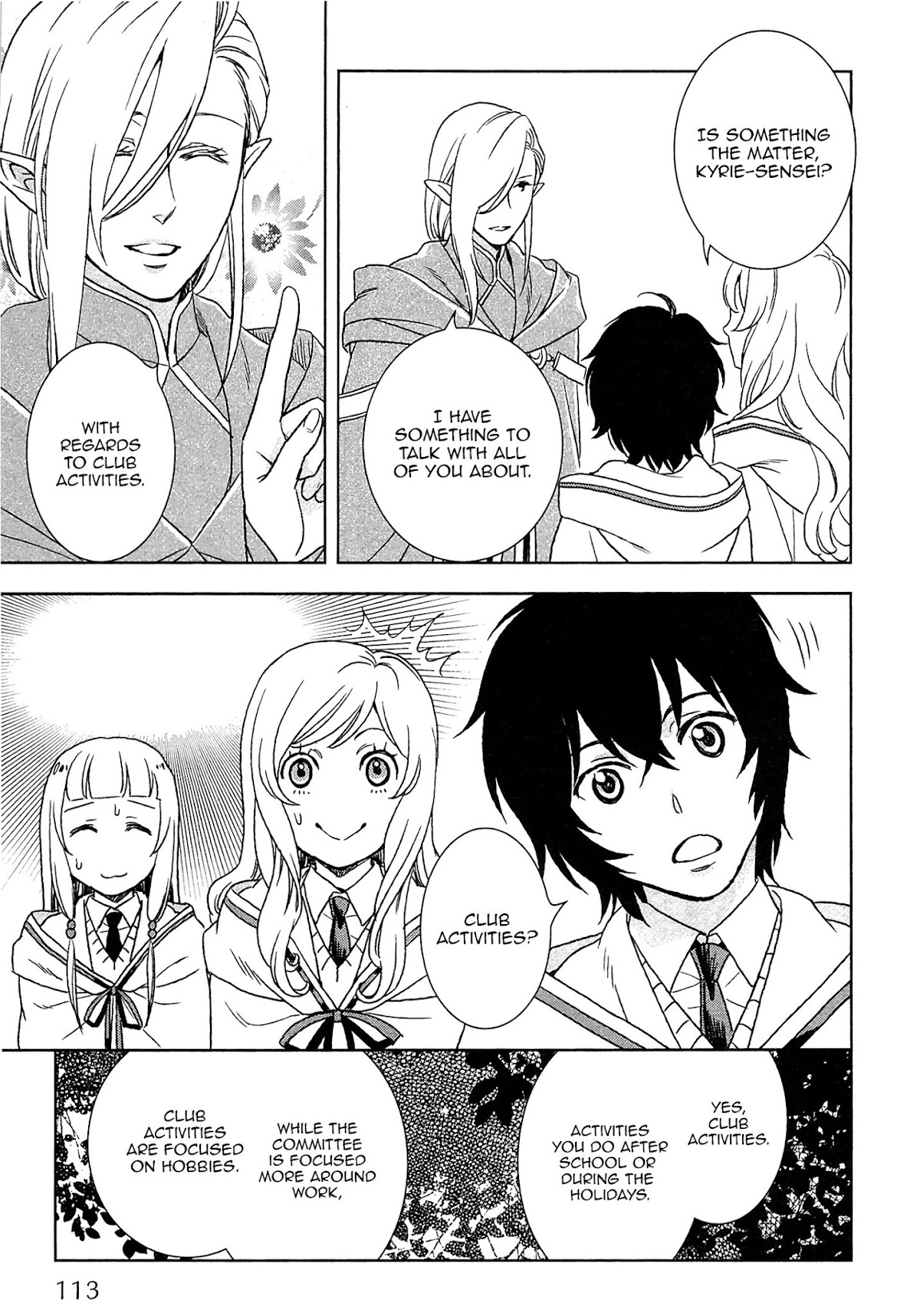 Monogatari no Naka no Hito Chapter 14 page 6 - Chapter 14