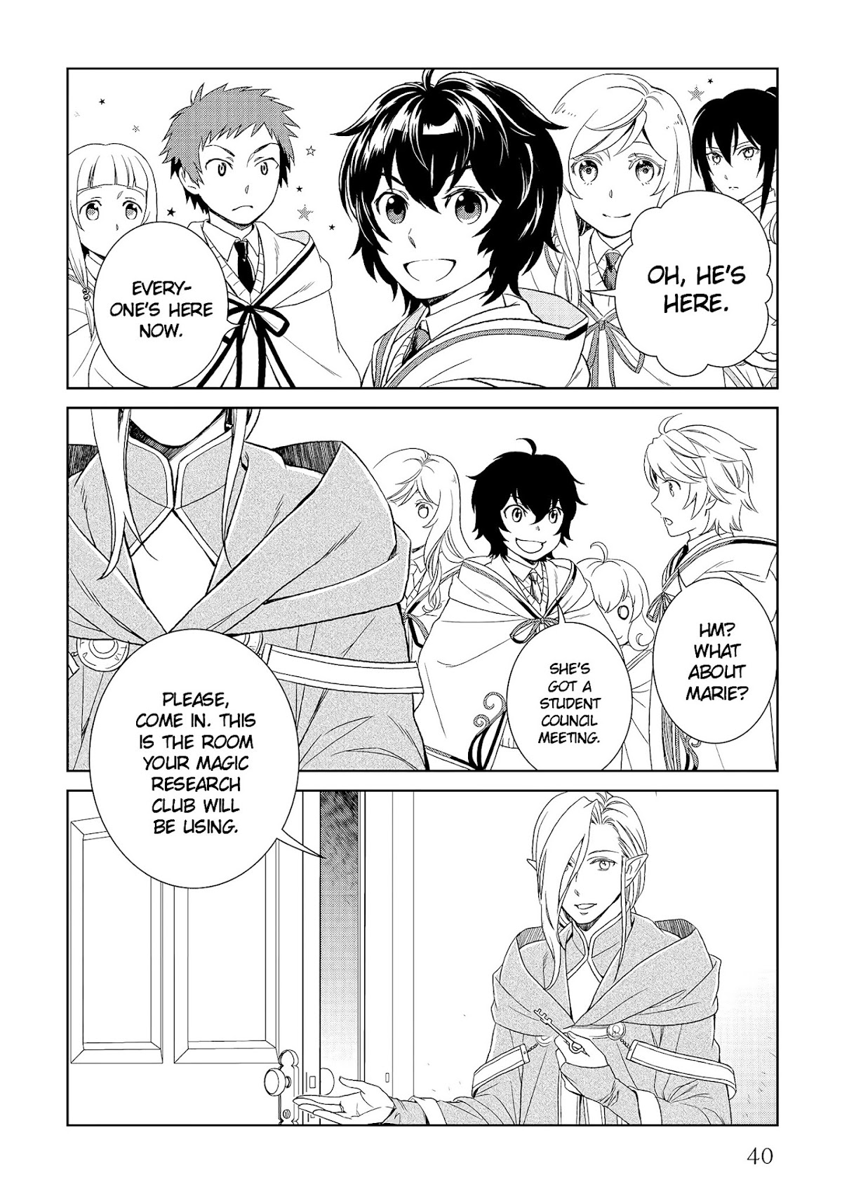 Monogatari no Naka no Hito Chapter 17 page 2 - Chapter 17