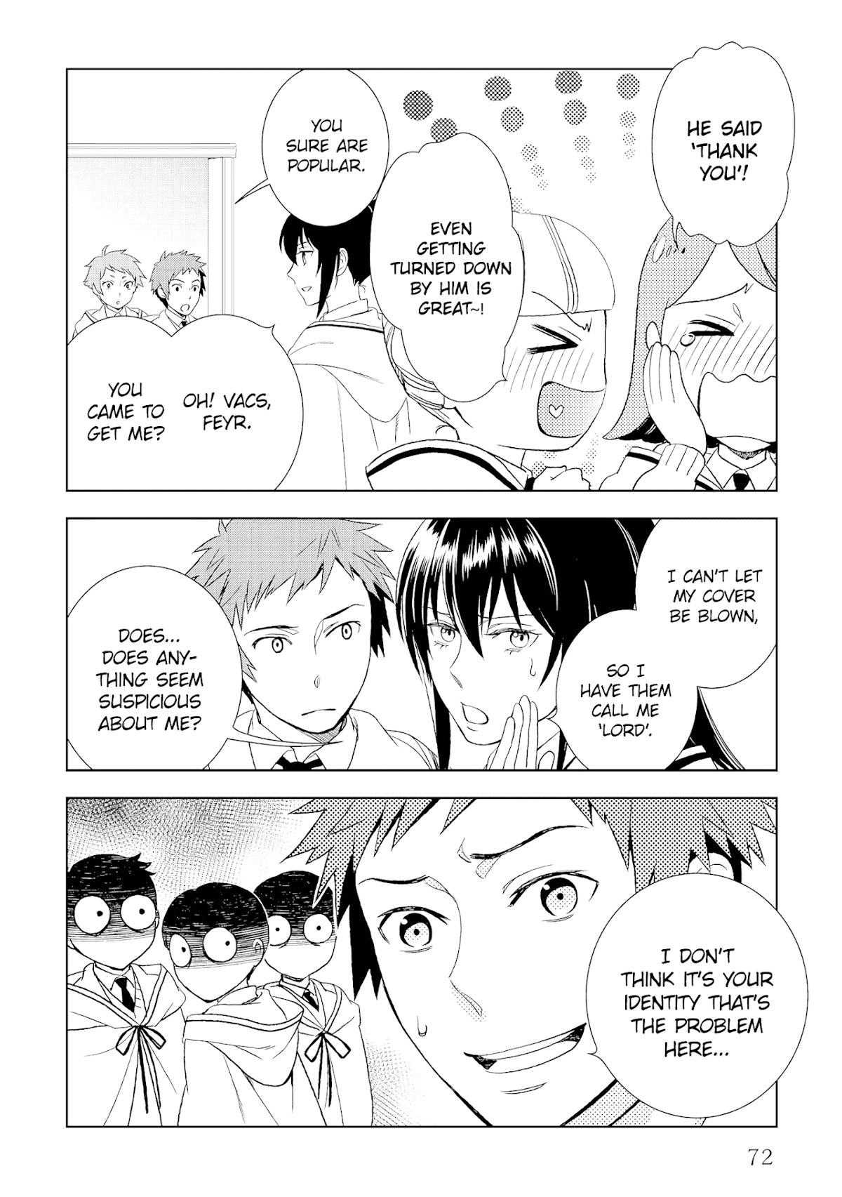 Monogatari no Naka no Hito Chapter 18 page 4 - Chapter 18
