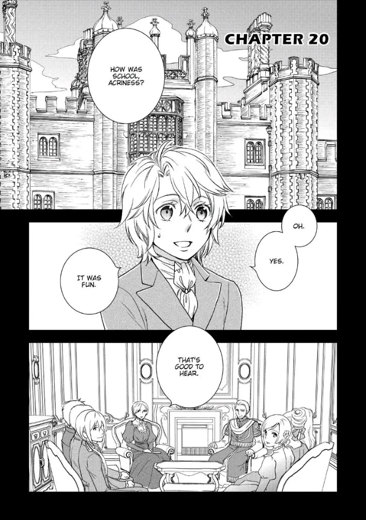 Monogatari no Naka no Hito Chapter 20 page 1 - Chapter 20