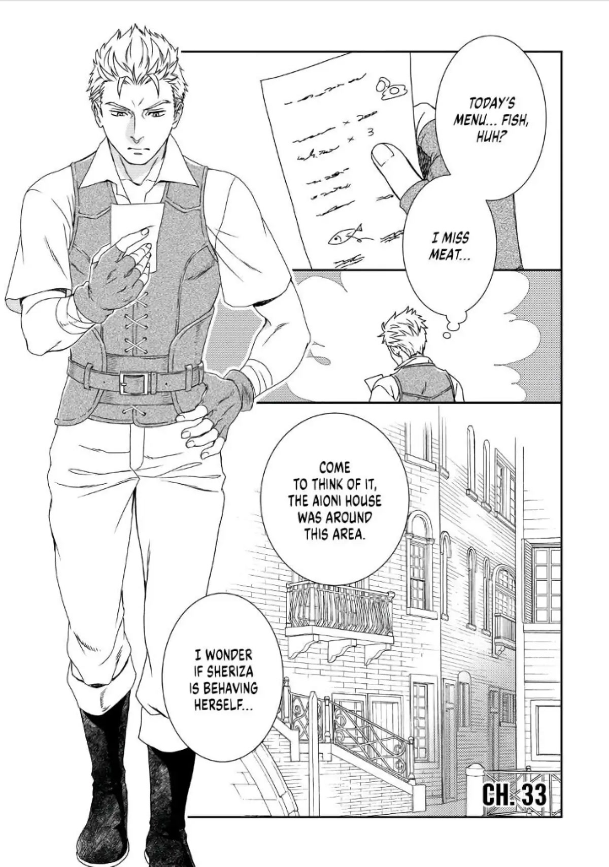 Monogatari no Naka no Hito Chapter 33 page 1 - Chapter 33